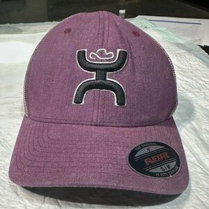 Hooey Maroon Cayman" Flexfit Ball Cap